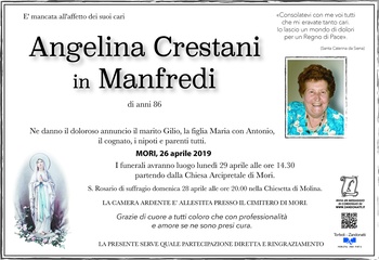 Crestani Angelina in Manfredi