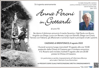 Peroni Anna in Gottardi