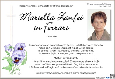 Zanfei Mariella in Ferrari