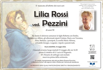 Rossi Lilia ved. Pezzini
