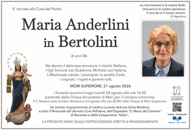 Anderlini Maria in Bertolini