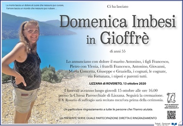 Imbesi Domenica in Gioffrè