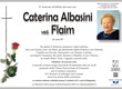 Albasini Caterina ved. Flaim