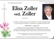 Zoller Elisa ved. Zoller