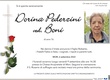 Pederzini Dorina ved. Boni