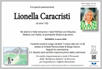 Caracristi Lionella