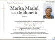 Masini Marisa ved. De Bonetti