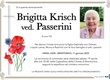 Krisch Brigitta ved. Passerini