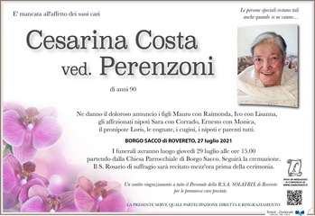 Costa Cesarina ved. Perenzoni