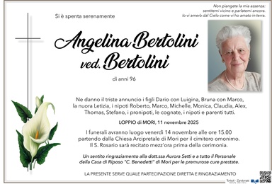 Bertolini Angelina ved. Bertolini