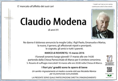 Modena Claudio