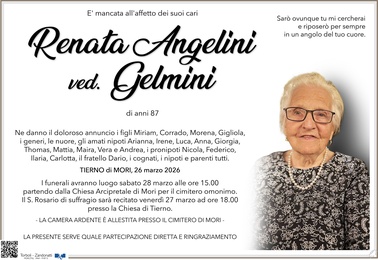 Angelini Renata ved. Gelmini