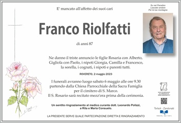 Riolfatti Franco