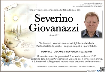 Giovanazzi Severino