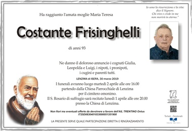 Frisinghelli Costante
