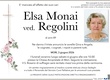 Monai Elsa ved. Regolini