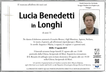 Benedetti Lucia in Longhi