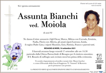 Bianchi Assunta ved. Moiola