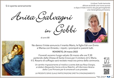 Galvagni Anita in Gobbi