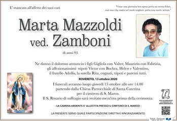 Mazzoldi Marta ved. Zamboni