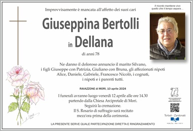 Bertolli Giuseppina in Dellana