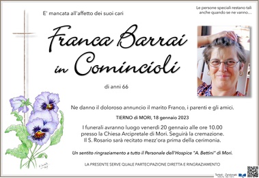 Barrai Franca in Comincioli