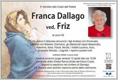Dallago Franca ved. Friz