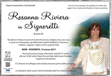 Riviera Rosanna in Signoretti