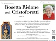 Ridone Rosetta ved. Cristoforetti