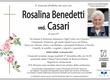 Benedetti Rosalina ved. Casari