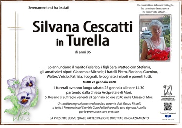 Cescatti Silvana in Turella