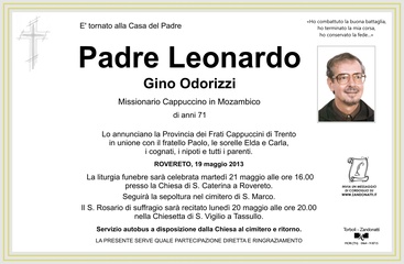 Odorizzi Gino - P. Leonardo
