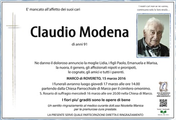 Modena Claudio