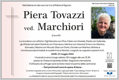 Tovazzi Pierina ved. Marchiori