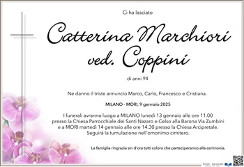 Marchiori Catterina ved. Coppini