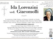 Lorenzini Ida ved. Giacomolli