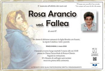 Arancio Rosa ved. Fallea