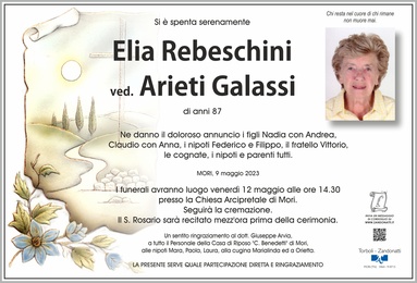 Rebeschini Elia ved. Arieti Galassi