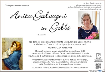 Galvagni Anita in Gobbi