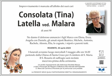 Latella Consolata ved. Malara
