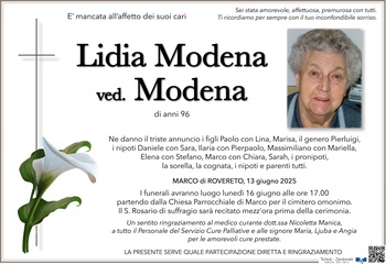 Modena Lidia ved. Modena