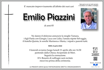 Piazzini Emilio