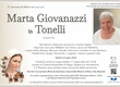 Giovanazzi Marta in Tonelli