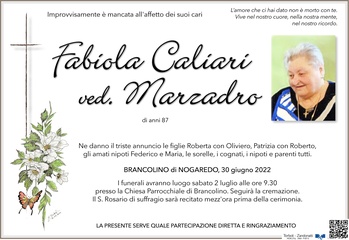 Caliari Fabiola ved. Marzadro