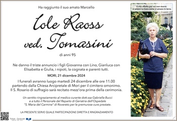 Raoss Iole ved. Tomasini