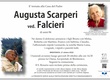 Scarperi Augusta ved. Falcieri