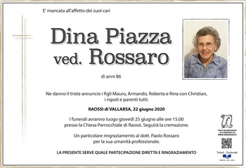 Piazza Dina ved. Rossaro
