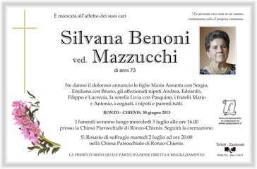Benoni Silvana ved. Mazzucchi
