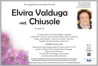 Valduga Elvira ved. Chiusole