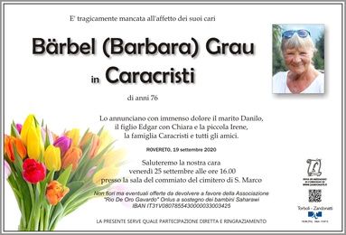 Grau Bärbel in Caracristi